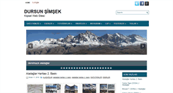 Desktop Screenshot of dursunsimsek.com